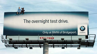 Naive Connecticut Residents Think BMW Mannequin About To Commit Suicide